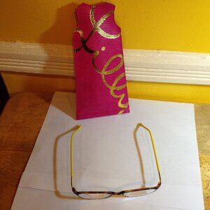 Lilly Pulitzer Mai Tai 47mm Yellow Reading Glasses